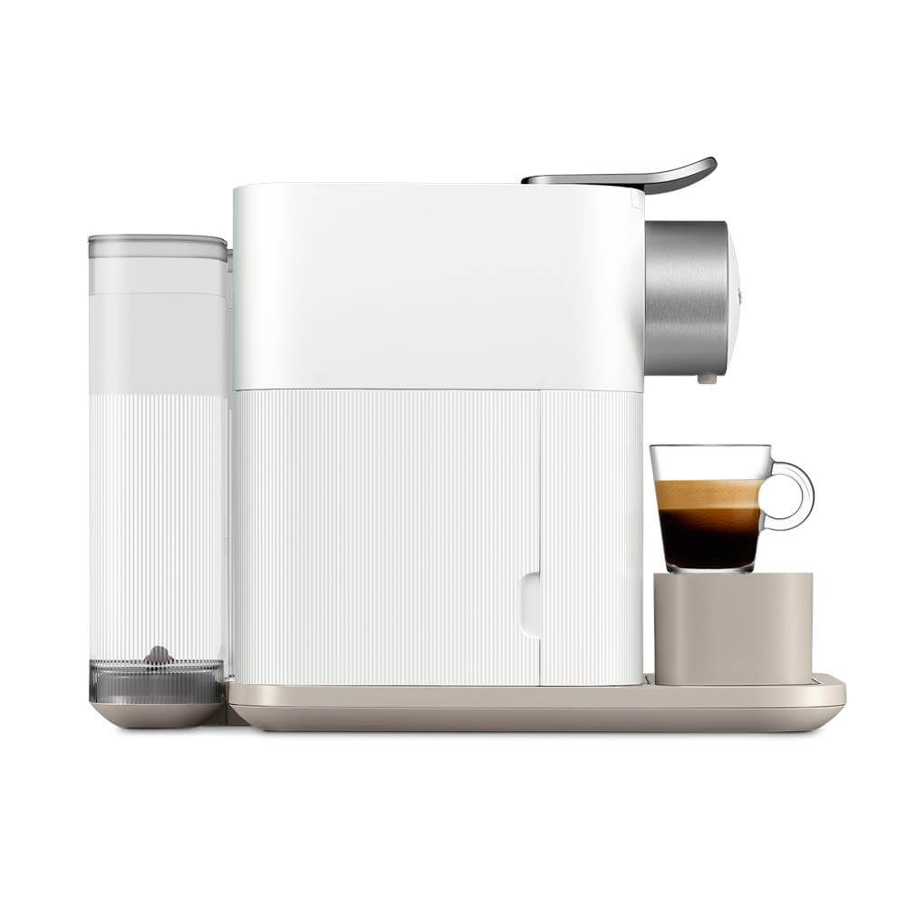 Nespresso by Delonghi Gran Latissima White Coffee Machine Jarrolds Norwich